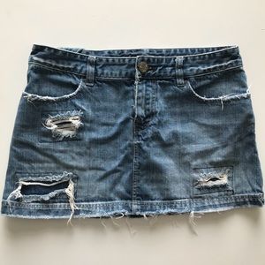 American Eagle jean skirt
